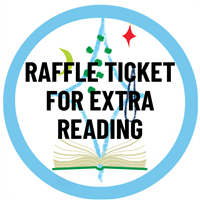 Extra Reading Raffle Ticket 4 Badge